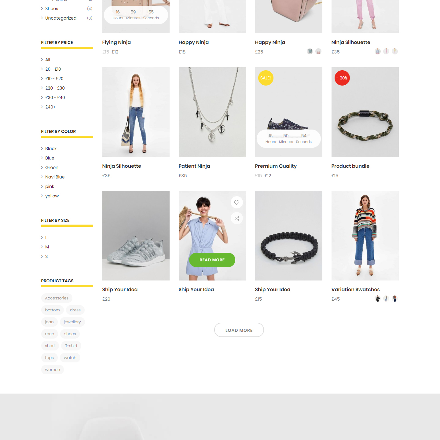 shop 4 responsive responsive fashion ajax wordpress theme